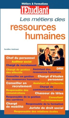 Livrenpoche : Les métiers des ressources humaines - Caroline Andréani - Livre