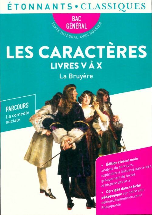 Livrenpoche : Les caractères livres V à X - La Bruyere - Livre