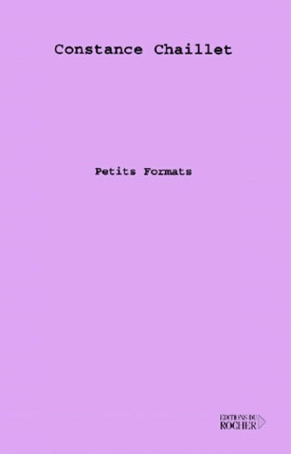 Livrenpoche : Petits formats - Constance Chaillet - Livre
