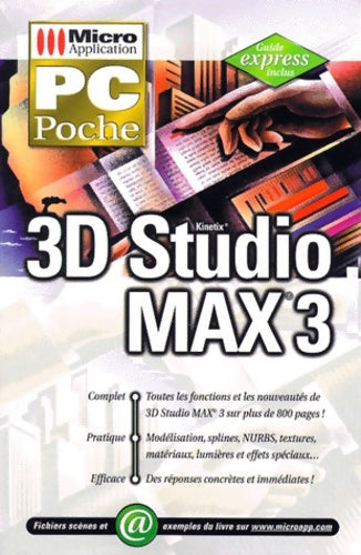 Livrenpoche : 3d studio max 3 : Kinetix - Christian Immler - Livre