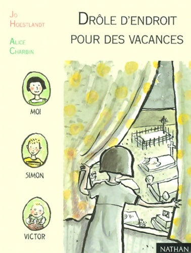 Livrenpoche : Drôle d'endroit pour des vacances - Jo Hoestlandt - Livre