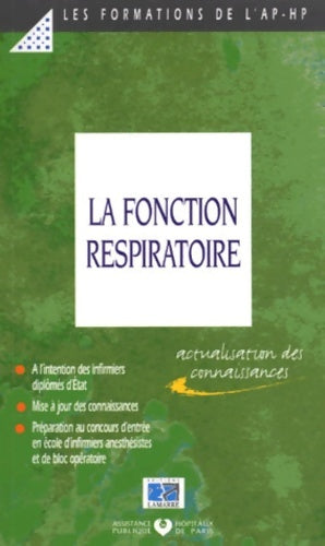 Livrenpoche : La fonction respiratoire - Aphp - Livre