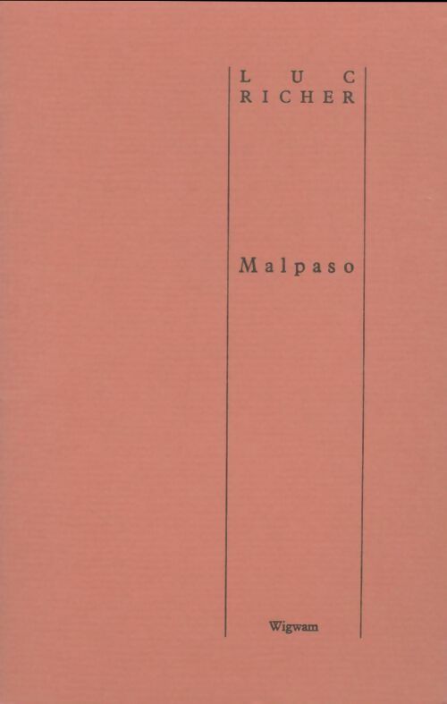 Livrenpoche : Malpaso - Luc Richer - Livre