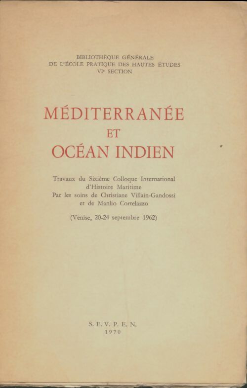 Livrenpoche : Méditerranée et océan Indien - Collectif - Livre