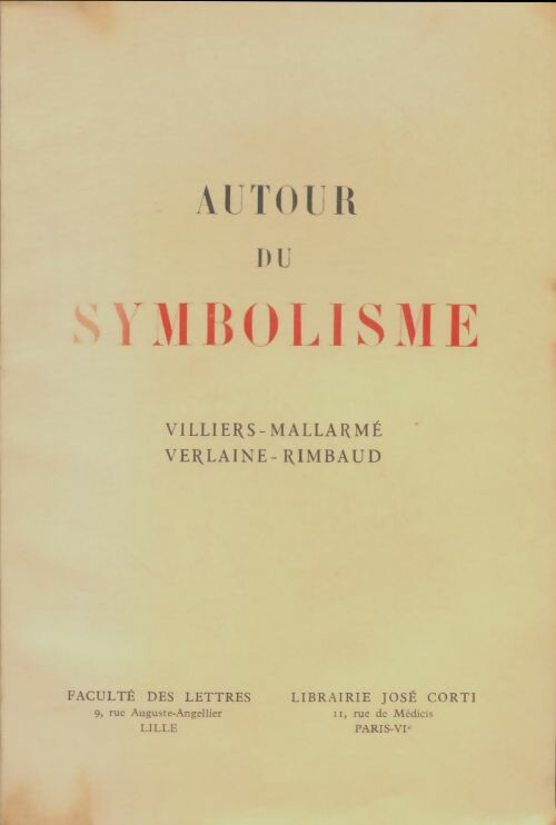 Livrenpoche : Autour du symbolisme - Collectif - Livre