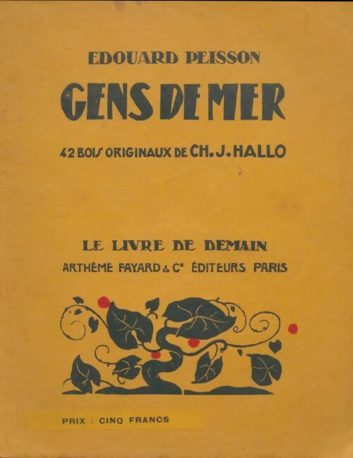 Livrenpoche : Gens de mer - Edouard Peisson - Livre