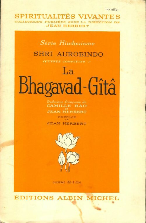 Livrenpoche : La Bhagavad-Gîtâ - Shrî Aurobindo - Livre