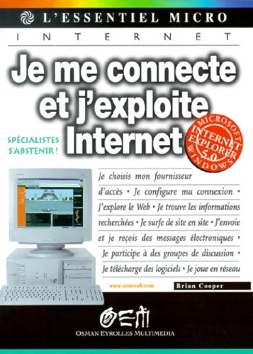 Livrenpoche : Je me connecte et explore internet - Cooper - Livre
