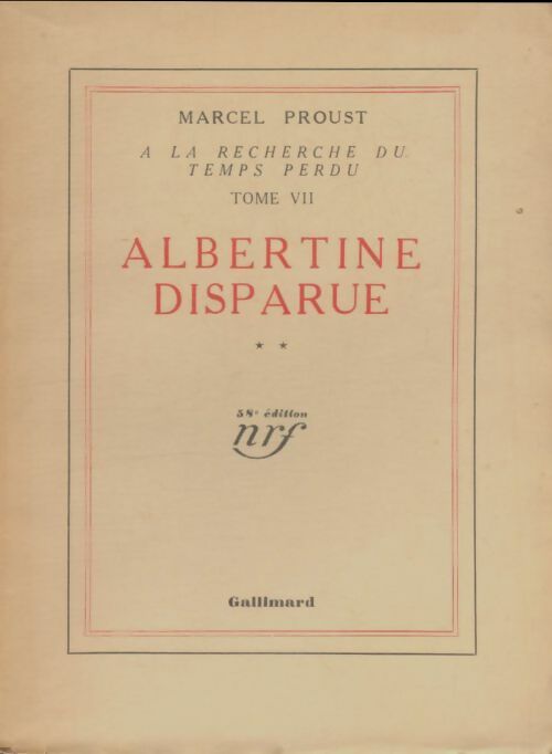 Livrenpoche : Albertine disparue Tome II - Marcel Proust - Livre