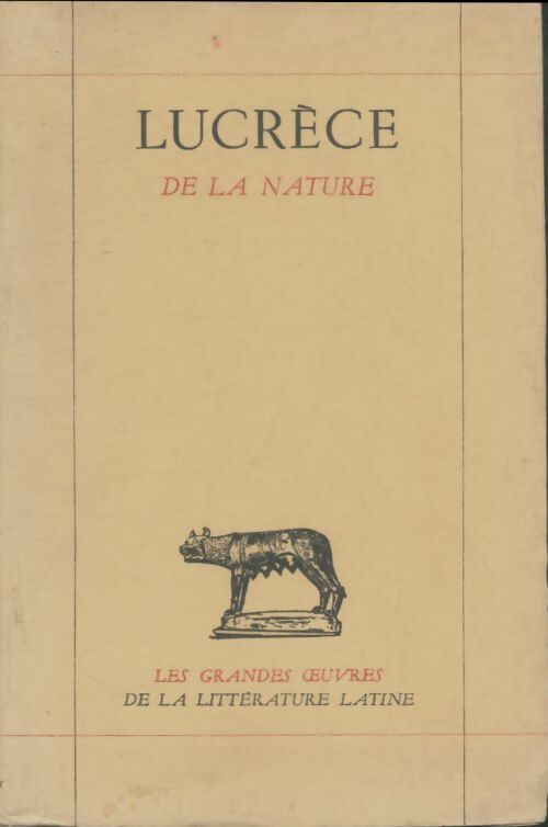 Livrenpoche : De la nature - Lucrèce - Livre