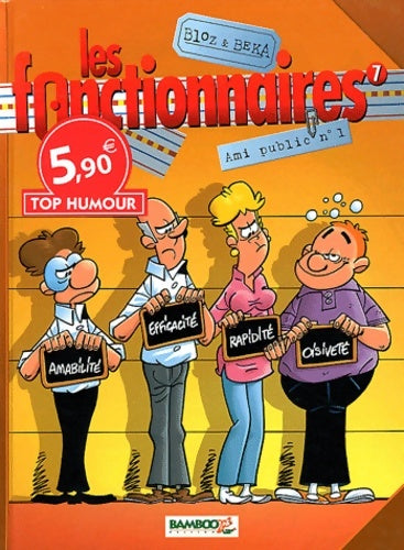 Livrenpoche : LES FONCTIONNAIRES T7 TOP HUMOUR 2012 - BLOZ+BEKA - Livre