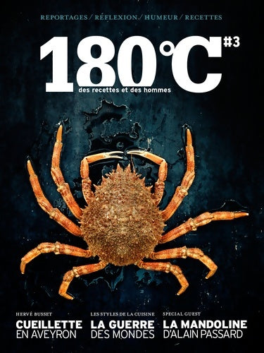 Livrenpoche : 180°C des recettes et des hommes vol 3 - Collectif - Livre