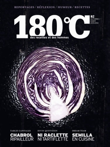 Livrenpoche : 180°C des recettes et des hommes n°2 - Collectif - Livre
