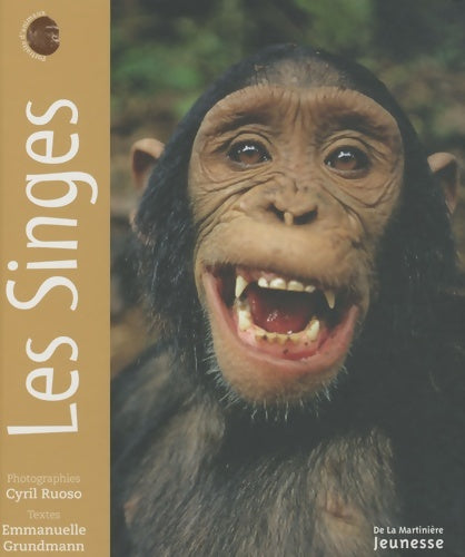 Livrenpoche : Les Singes. Portraits d'animaux - Emmanuelle Grundmann - Livre