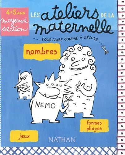 Livrenpoche : Nombres Jeux Formes pliages Maternelle Moyenne Section 4-5 ans - Fabienne Rousseau - Livre