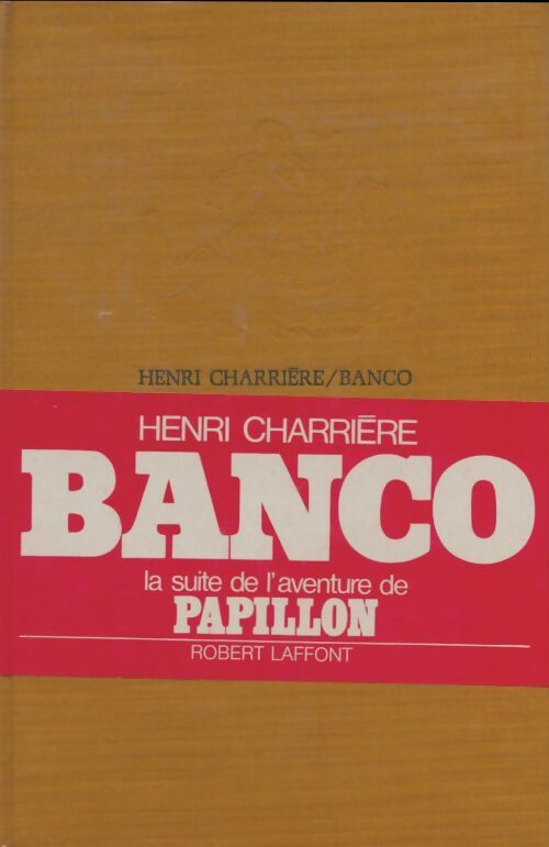 Livrenpoche : Banco - H. Charriere - Livre