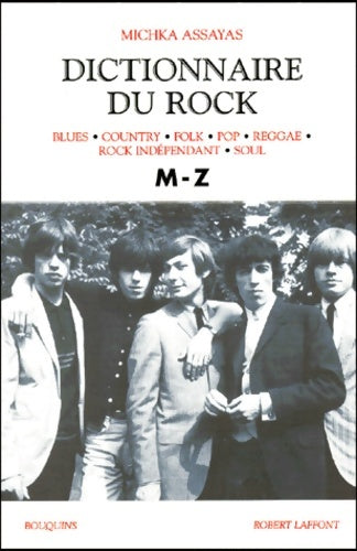 Livrenpoche : Dictionnaire du rock Tome II - Michka Assayas - Livre