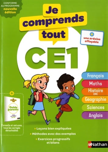 Livrenpoche : Je comprends tout CE1 - Tout en un  pour réviser tout le programme du CE1 dans toutes les matières - Isabelle Petitjean - Livre