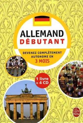 Livrenpoche : Coffret allemand débutant livre + 4 CD - Sorg Camille Et Kremp Werner - Livre
