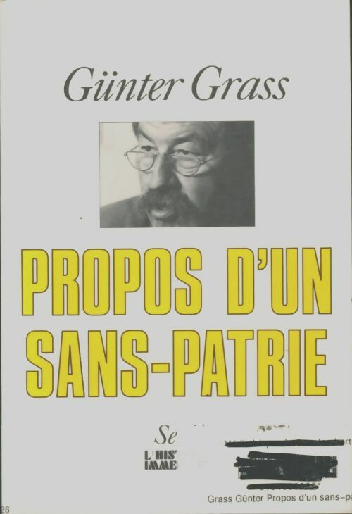 Livrenpoche : Propos d'un sans-patrie - Günter Grass - Livre