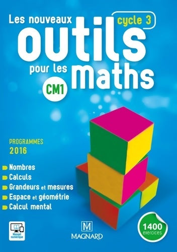 Livrenpoche : Les Nouveaux Outils pour les Maths CM1 . Manuel de l'élève - Sylvie Carle - Livre