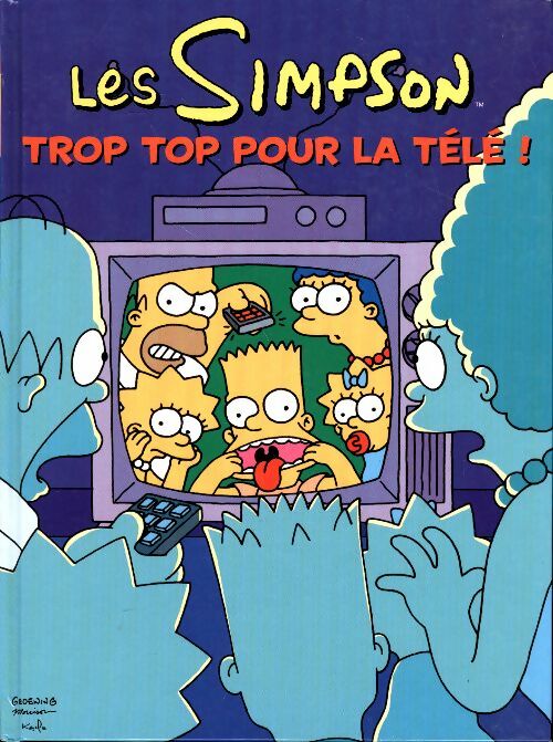 Livrenpoche : Les Simpson : Trop top pour la télé ! - Matt Groening - Livre
