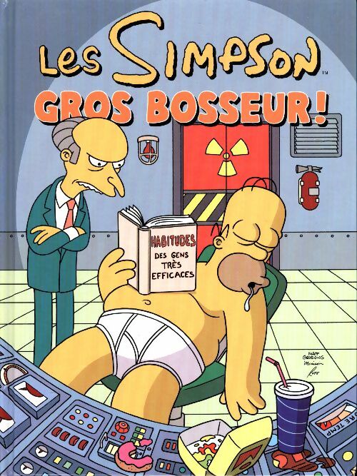 Livrenpoche : Les Simpson : Gros bosseur ! - Matt Groening - Livre