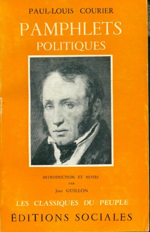 Livrenpoche : Pamphlets politiques - Paul-Louis Courier - Livre