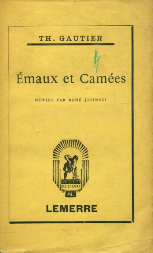 Livrenpoche : Emaux et camées - Théophile Gautier - Livre