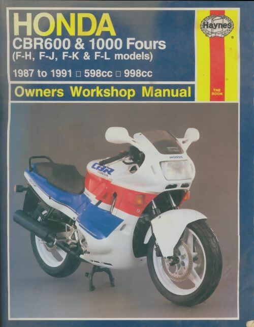 Honda CBR600 & 1000 fours - Collectif -  Haynes GF - Livre