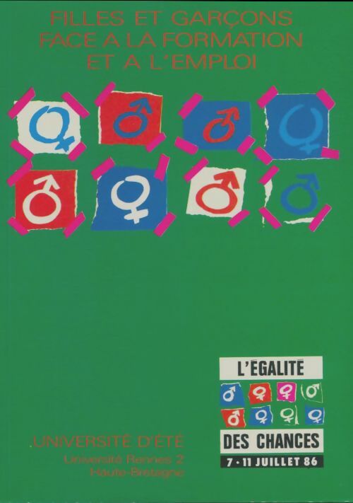 Livrenpoche : Filles et garçons face à la formation et à l'emploi - Collectif - Livre