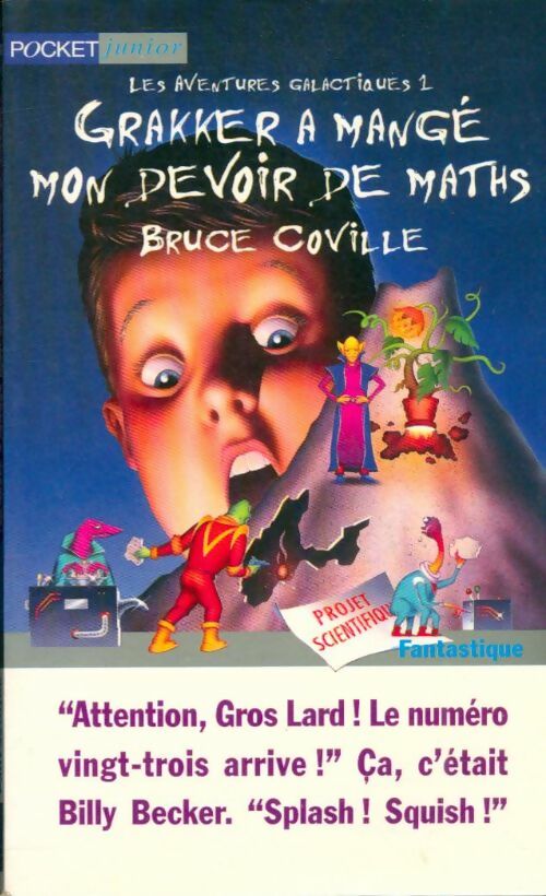 Livrenpoche : Grakker a mangé mon devoir de maths - Bruce Coville - Livre