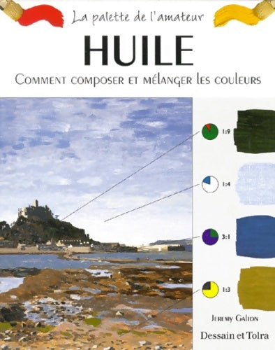 Livrenpoche : Huile. Comment composer et mélanger les couleurs - Jeremy Galton - Livre