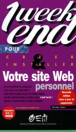 Livrenpoche : Votre site web personnel en un week-end - Sancy - Livre