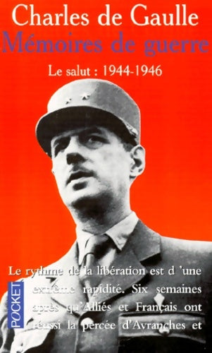 Livrenpoche : Mémoires de guerre : Tome III le salut 1944-1946 - Général Charles De Gaulle - Livre