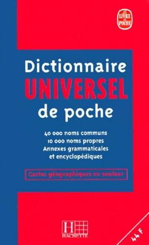 Livrenpoche : Dictionnaire universel de poche - Collectif - Livre
