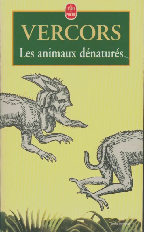 Livrenpoche : Les animaux dénaturés - Vercors - Livre
