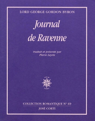 Livrenpoche : Journal de ravenne - George Gordon Lord Byron - Livre