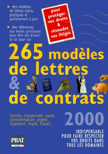 Livrenpoche : 265 modèles de lettres et de contrats - P. Gendrey - Livre