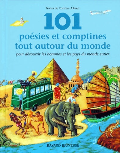 Livrenpoche : 101 poesies et comptines tout autou - Corinne Albaut - Livre