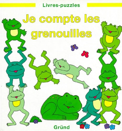 Livrenpoche : Je compte les grenouilles - Jenny Tulip - Livre