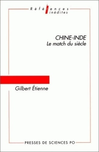 Livrenpoche : Chine-inde. Le match du siècle - Gilbert Etienne - Livre