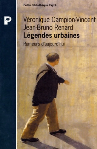 Livrenpoche : Petite bibliothèque payot - Jean-Bruno Renard - Livre