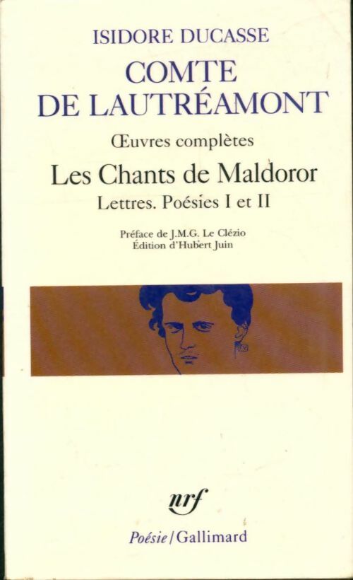 Livrenpoche : Oeuvres complètes - Comte Isidore De Lautréamont - Livre