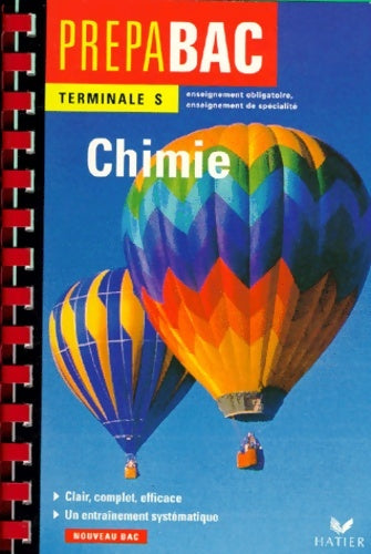 Livrenpoche : Prepabac chimie term s - Le Marechal-j. F+v - Livre