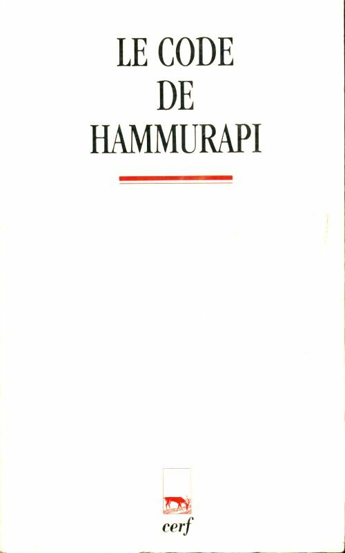 Livrenpoche : Le code de hammurapi - A. Finet - Livre