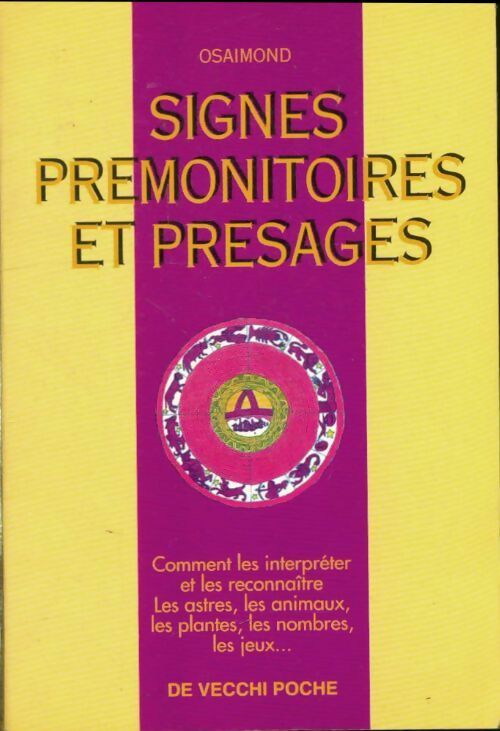Livrenpoche : Signes prémonitoires et présages - Osaimond - Livre