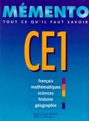 Livrenpoche : Mémentos CE1 - Bernard Jenner - Livre