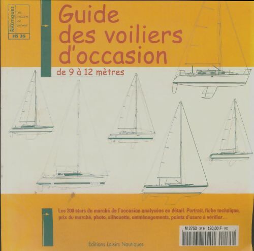Livrenpoche : Guide des voiliers d'occasion de 9 à 12 mètres - Collectif - Livre