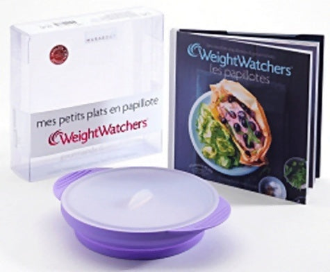 Livrenpoche : Les papillotes (1 livre de 32 recettes + 1 papillote rétractable en silicone) - Weight Watchers France - Livre